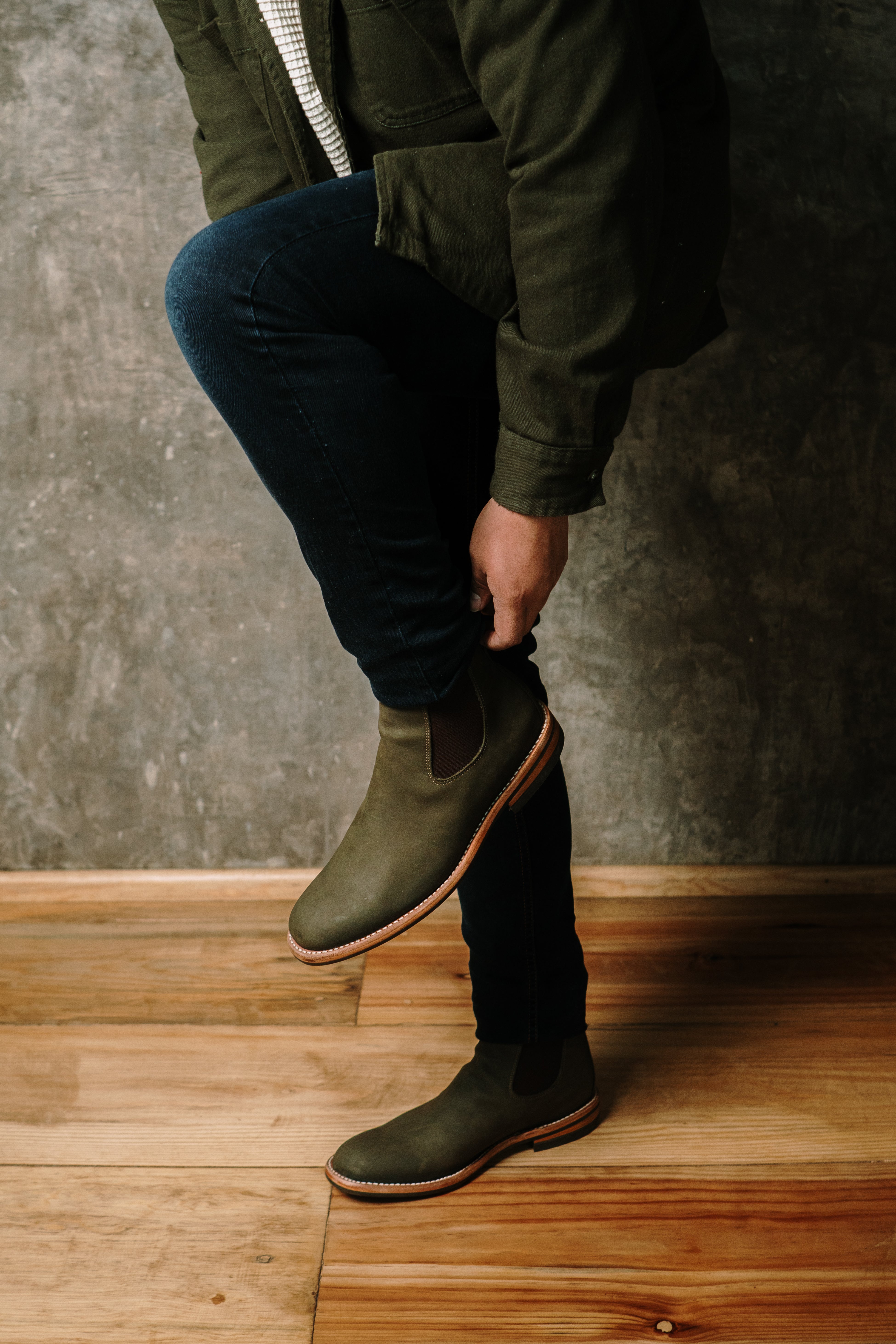 Rickie – Olive Green